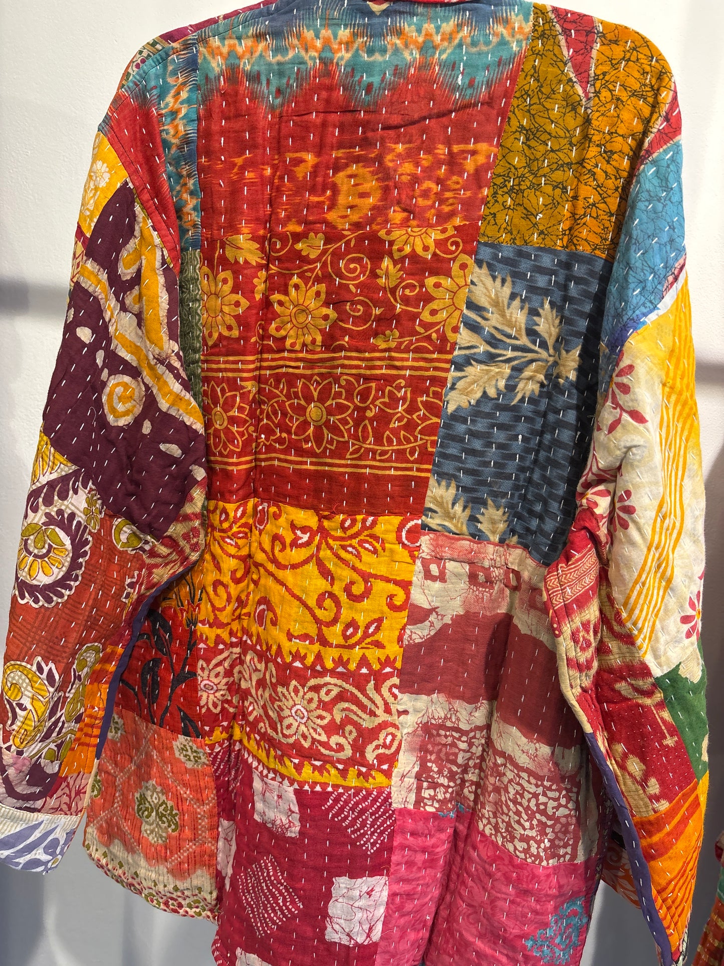 Kimono jasje Kantha quilt