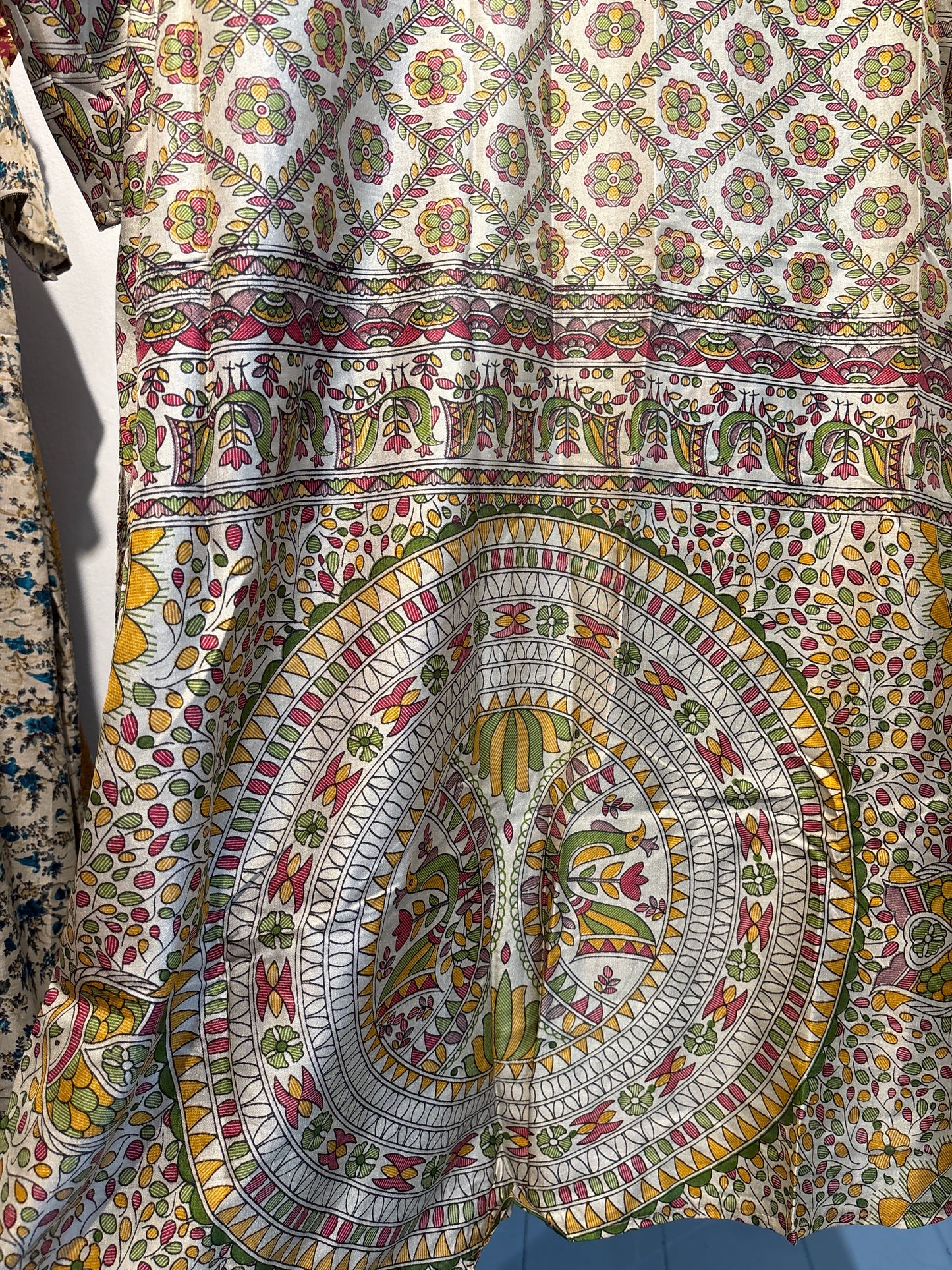 Recycled silk kimono lang