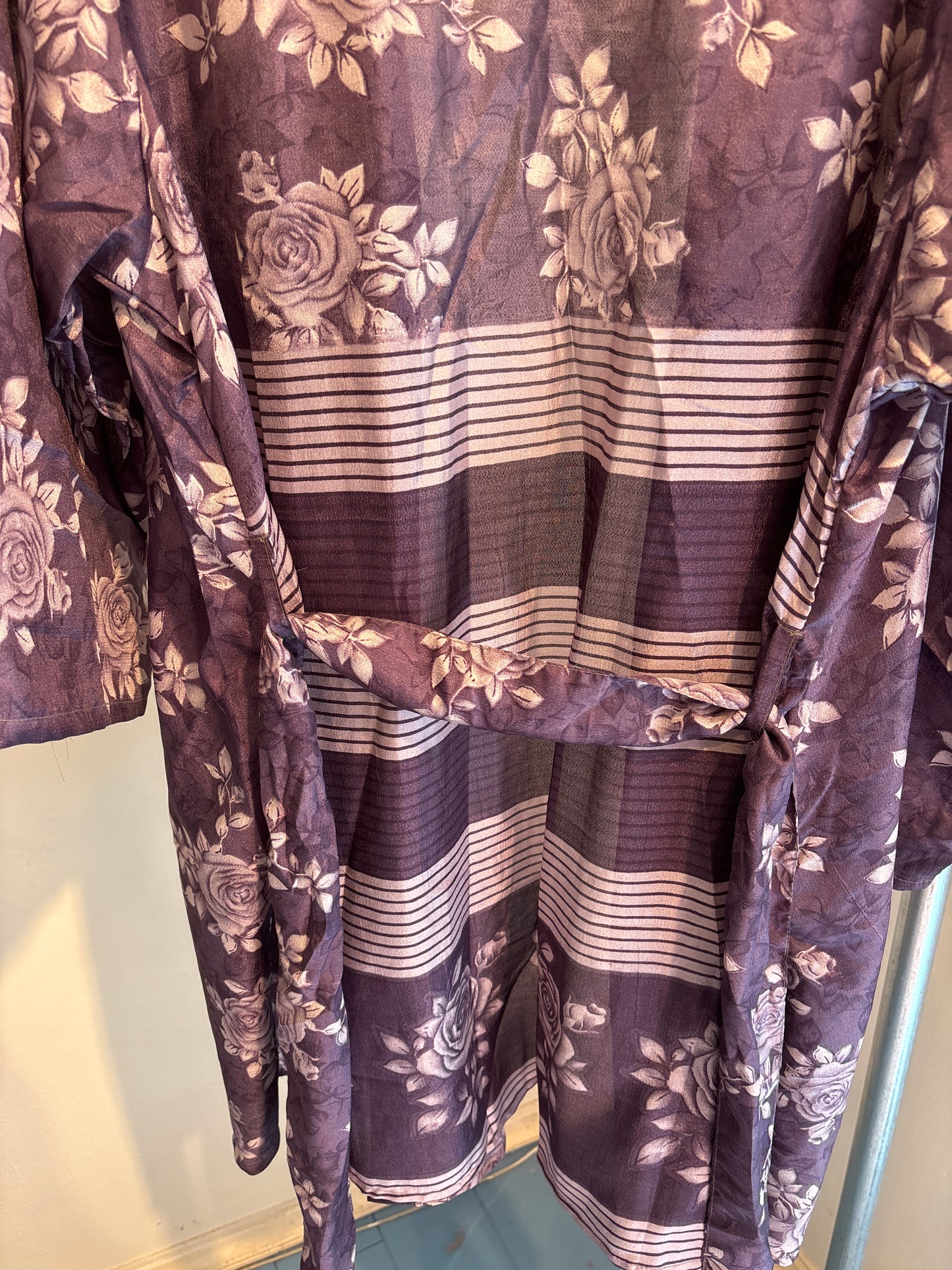 Zijden kimono halflang