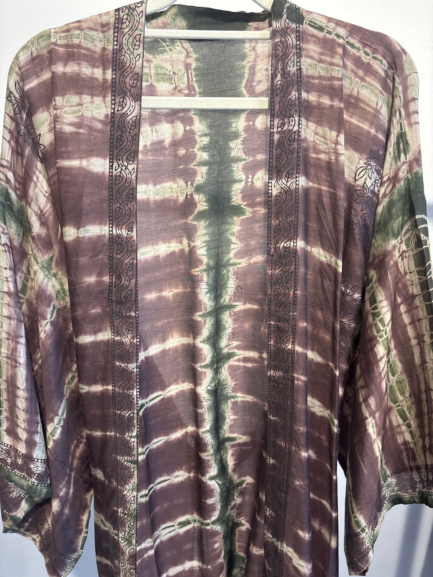 Kimono tie dye halflang