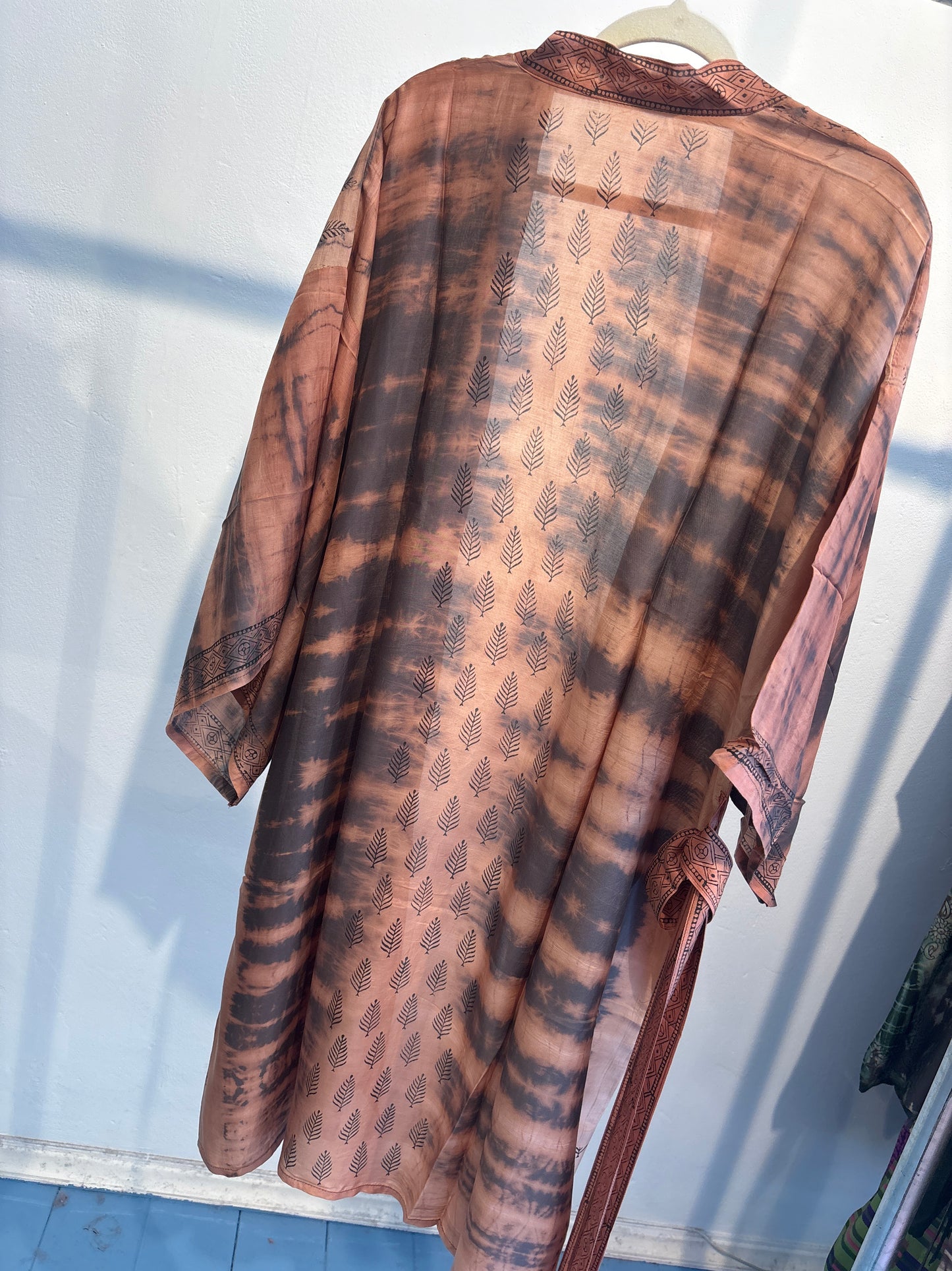 Kimono tie dye halflang
