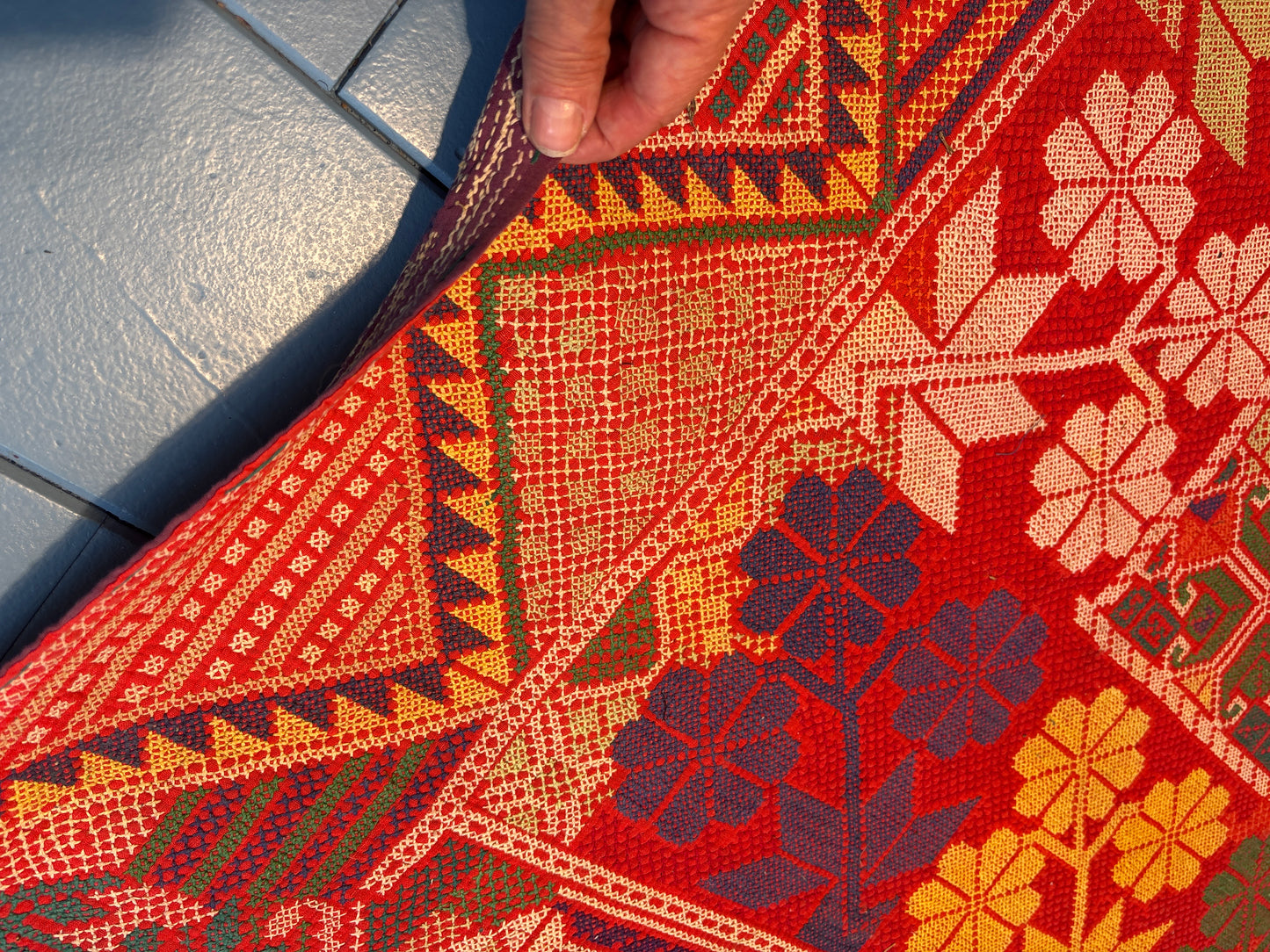 Handgemaakt Kantha kleed