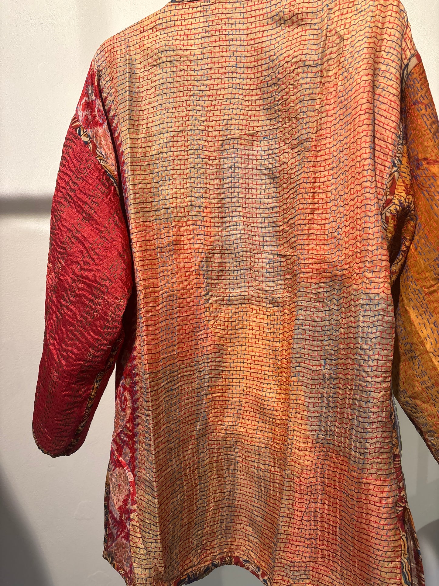 Zijden Kantha kimono jas