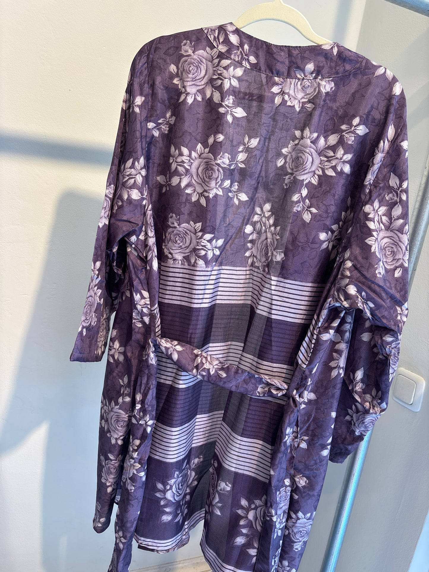 Zijden kimono halflang