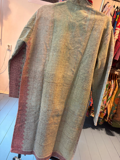 Lange katoenen Kantha