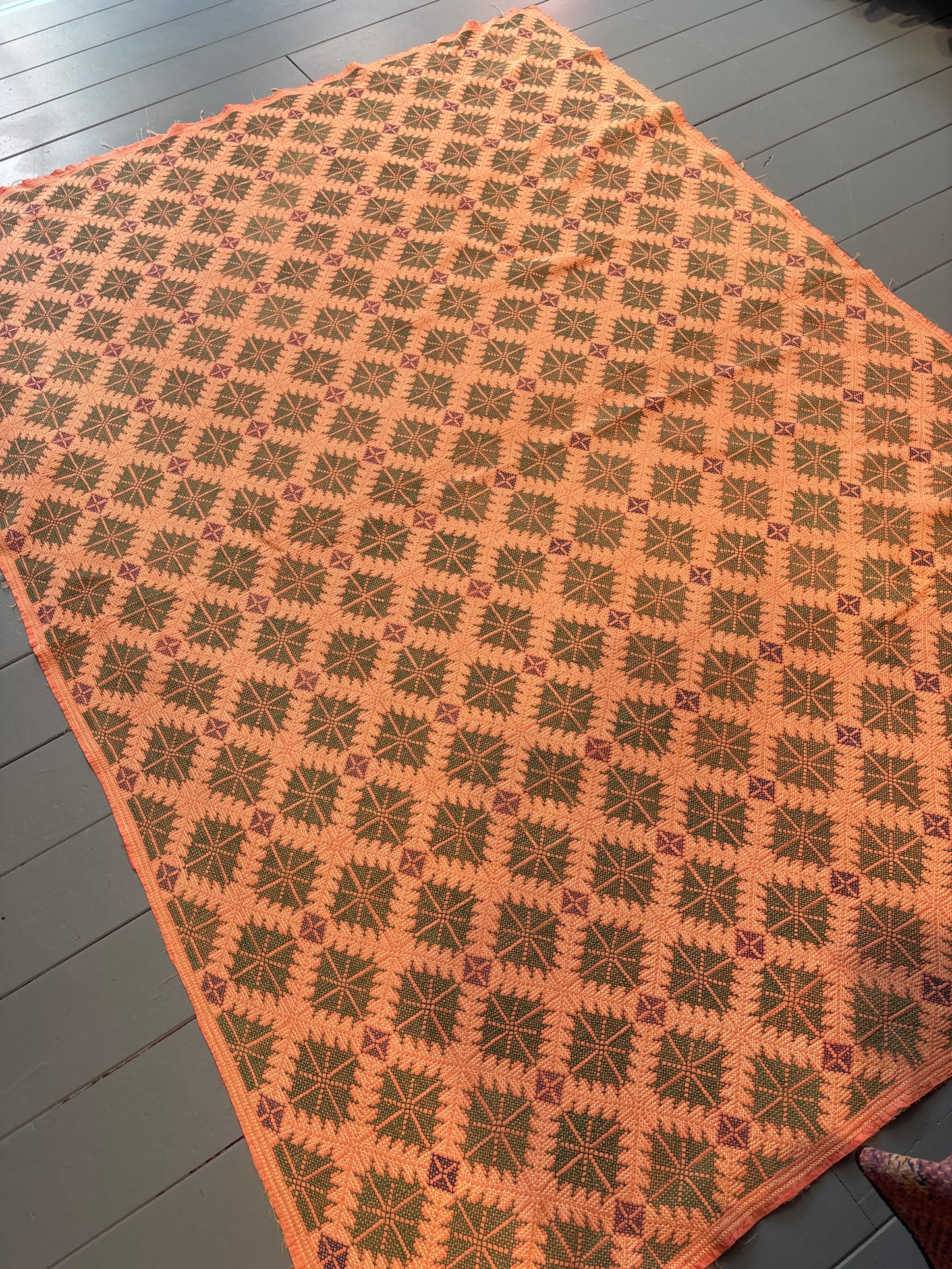 Handgemaakt Kantha kleed (150x200 cm)