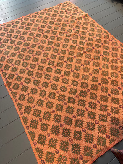 Handgemaakt Kantha kleed (150x200 cm)