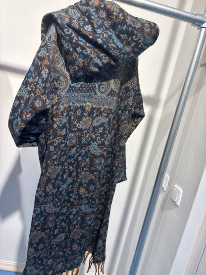 Paisley blue Vest lang