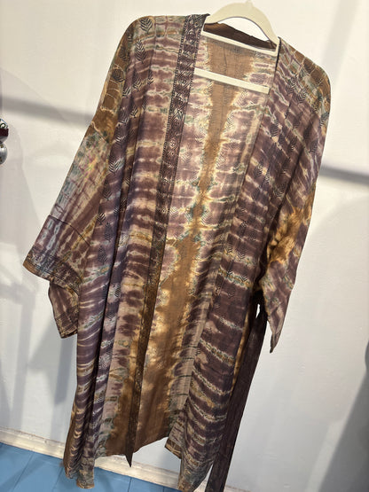 Kimono tie dye halflang