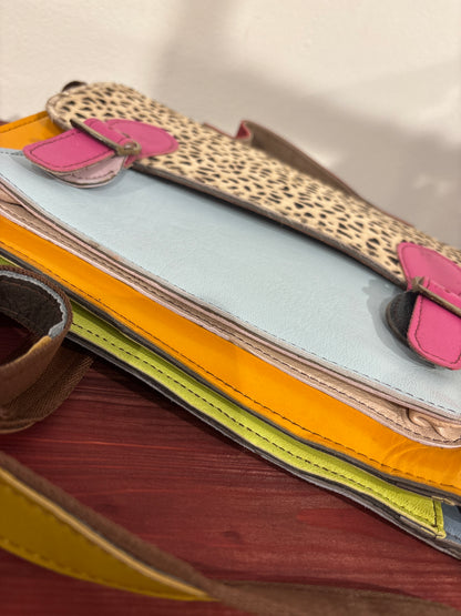 Tas van recycled leer