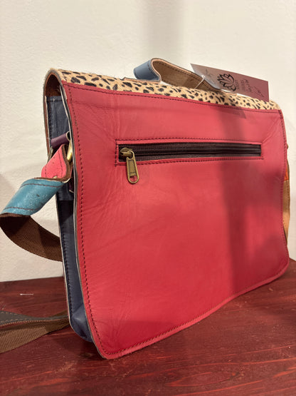 Tas van recycled leer