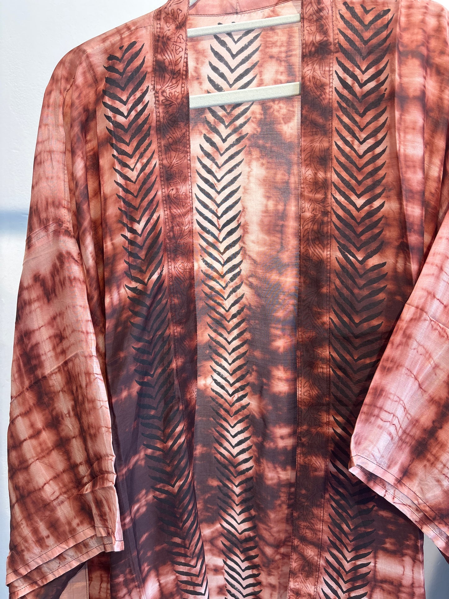 Kimono tie dye halflang