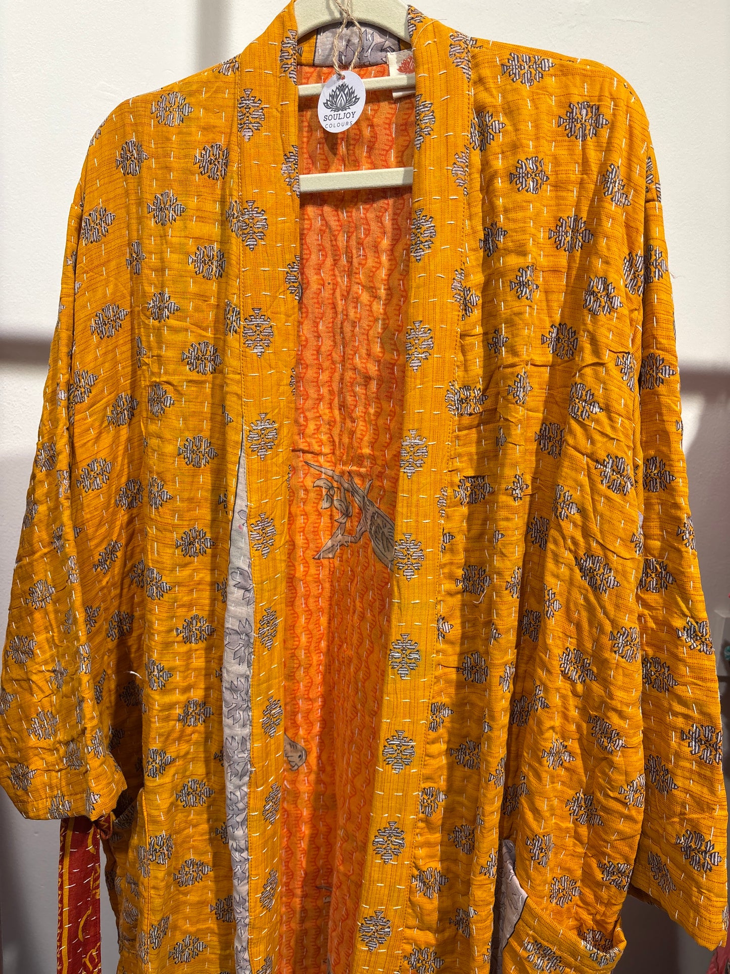 Lange Kantha  kimono