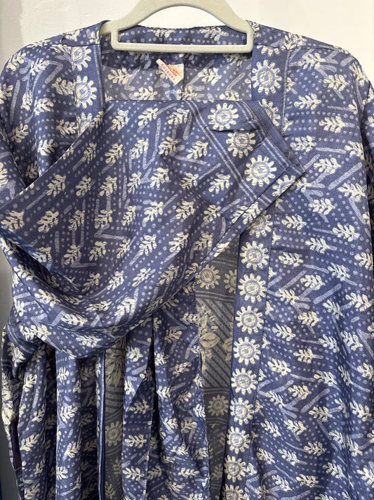 Zijden kimono halflang