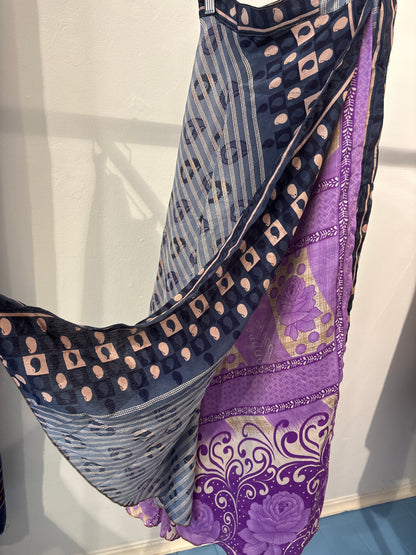 Rok wikkel recycled sari