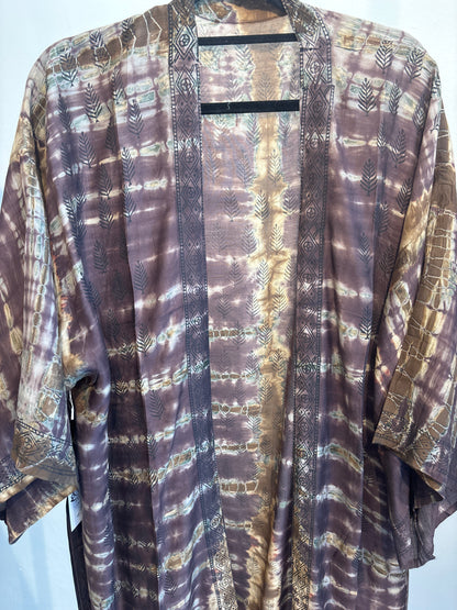 Kimono tie dye halflang