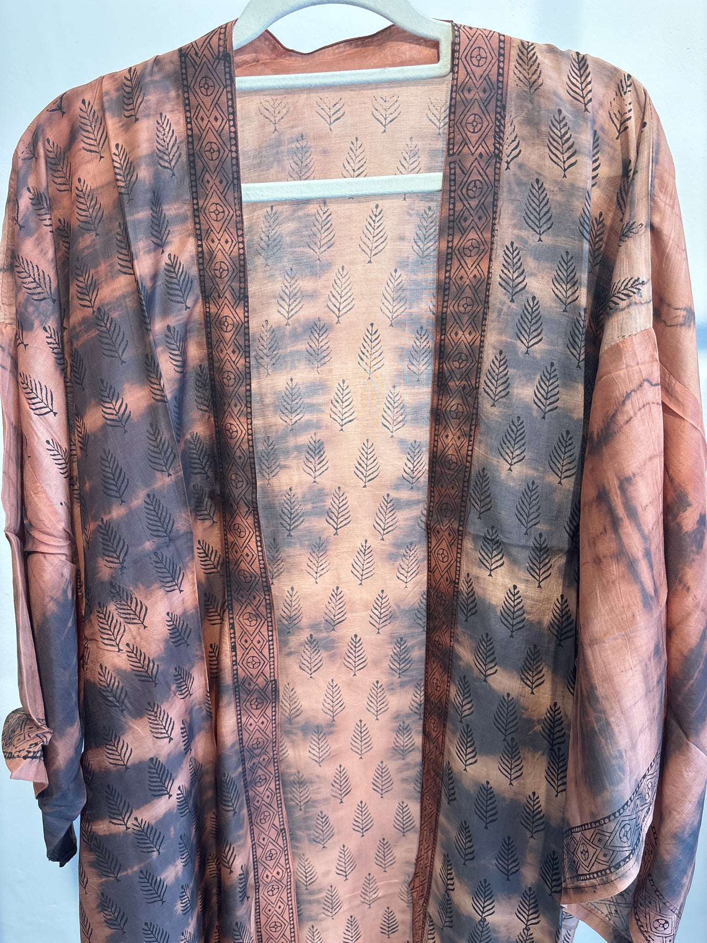 Kimono tie dye halflang