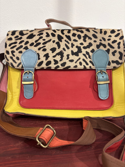 Tas van recycled leer