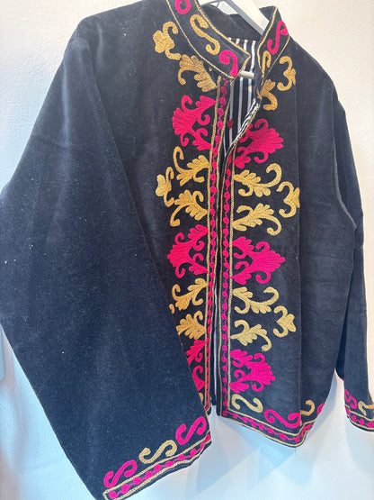 Fluweel suzani jasje -ruim