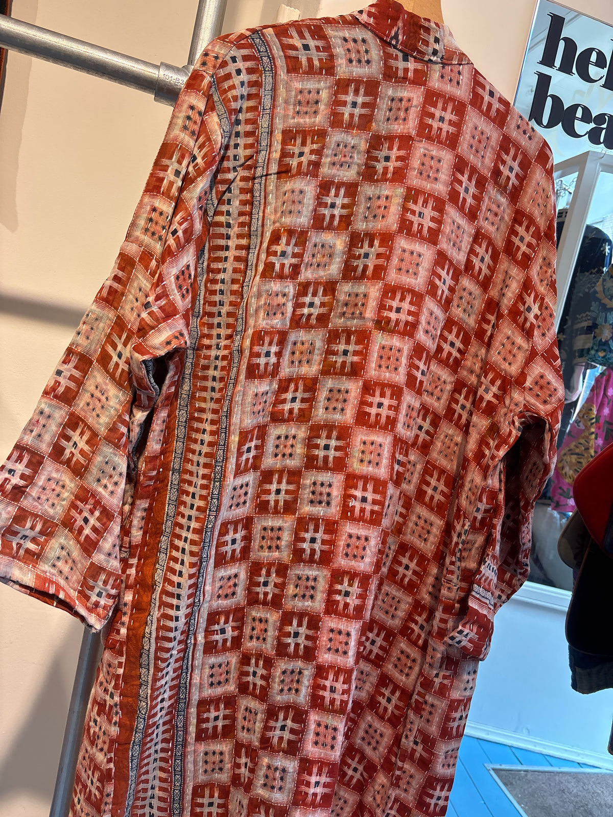 Lange Kantha  kimono