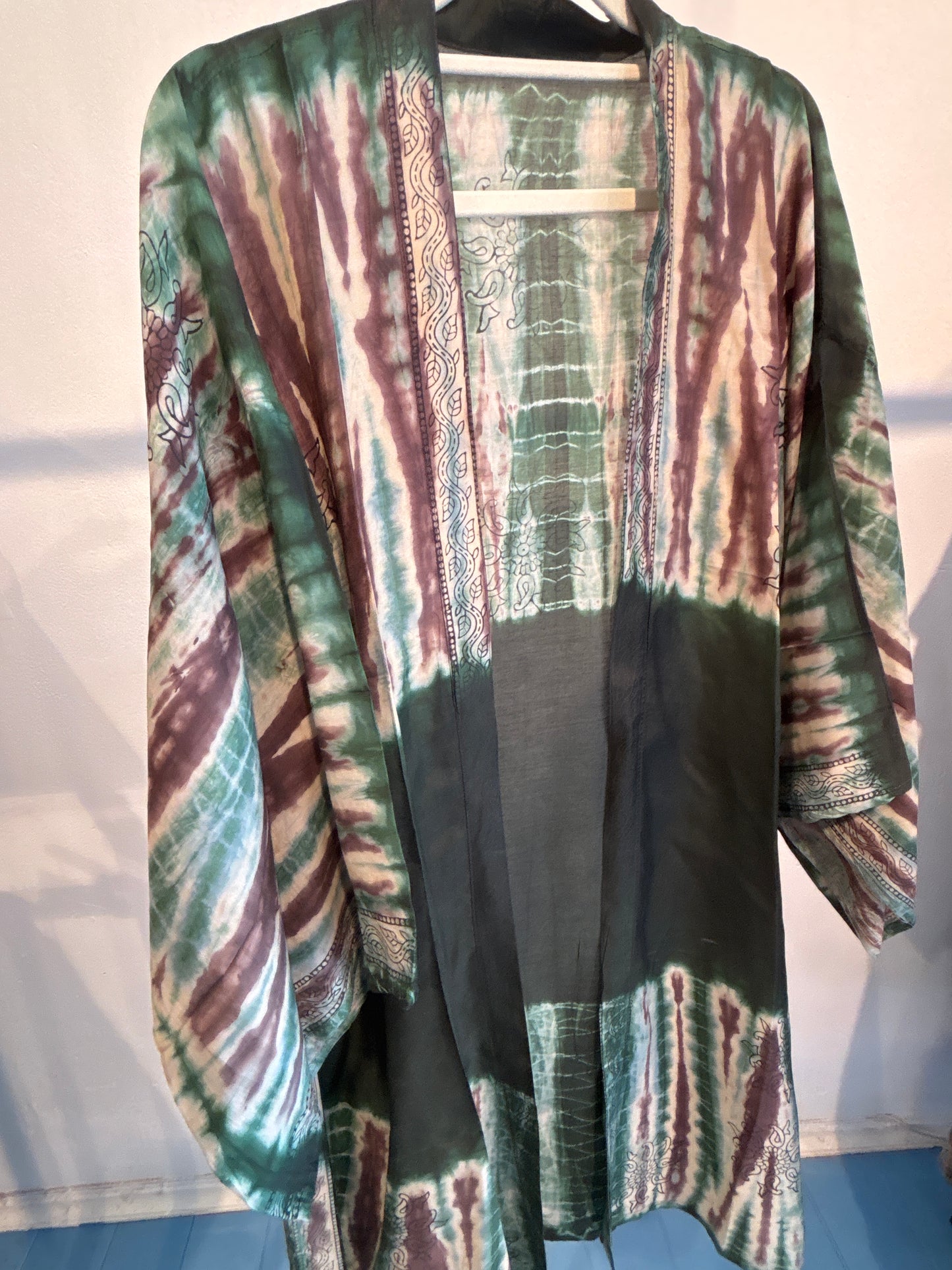 Kimono tie dye halflang