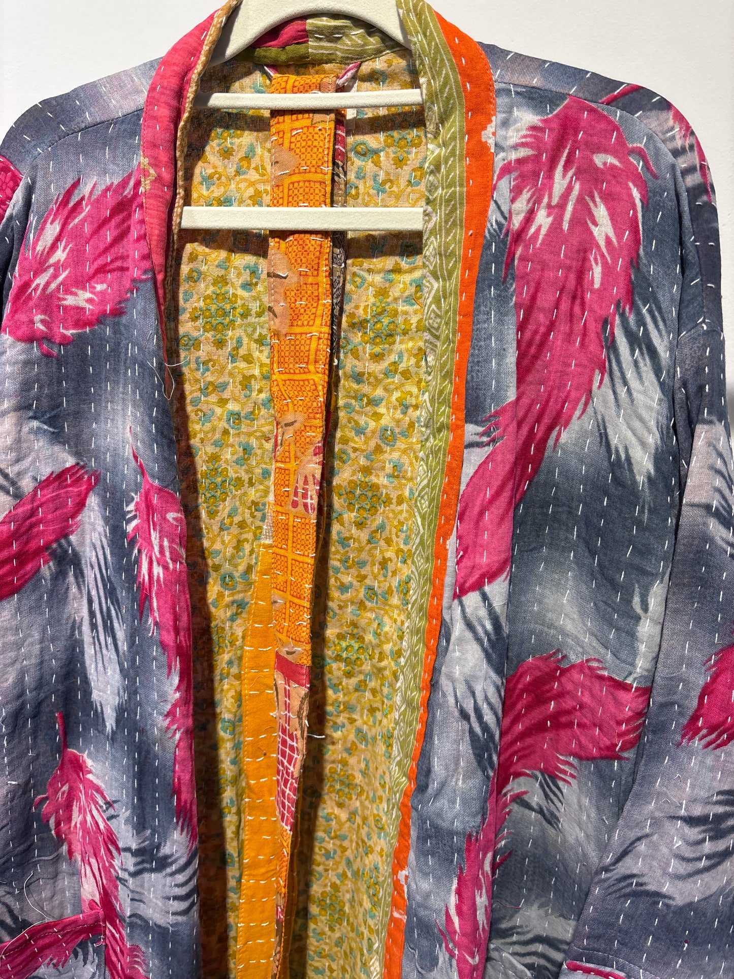 Lange Kantha  kimono