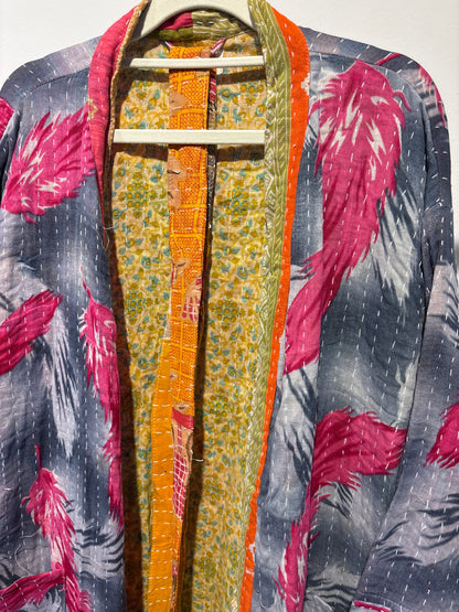 Lange Kantha  kimono