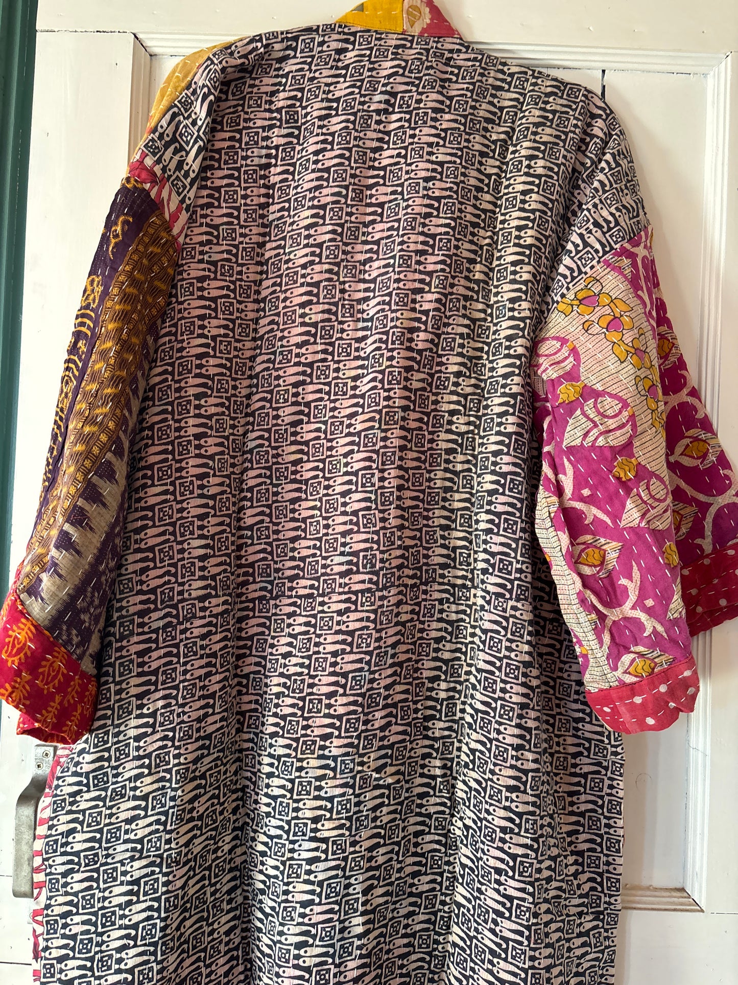 Lange Kantha  kimono
