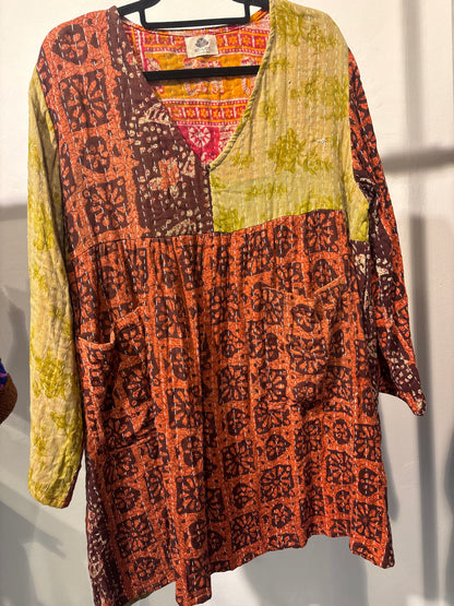 Kantha jurk