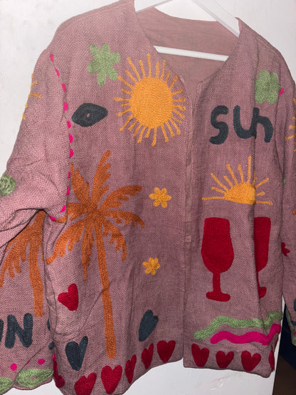 Katoenen jasje Sunset2