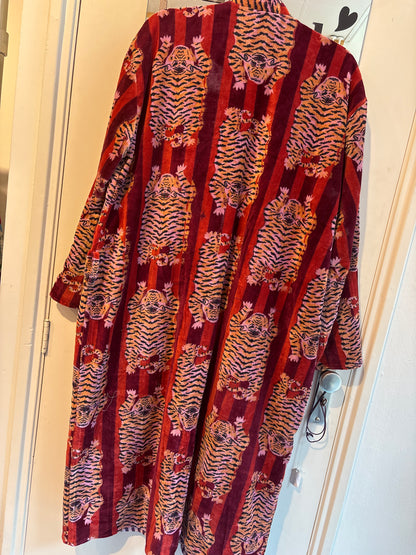 Fluwelen kimono- groot