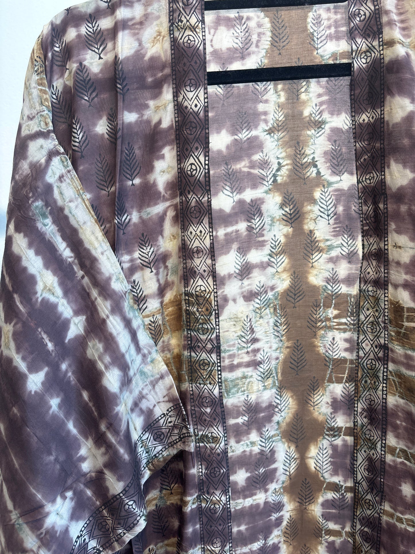 Kimono tie dye halflang