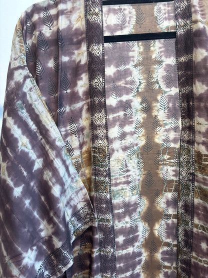 Kimono tie dye halflang