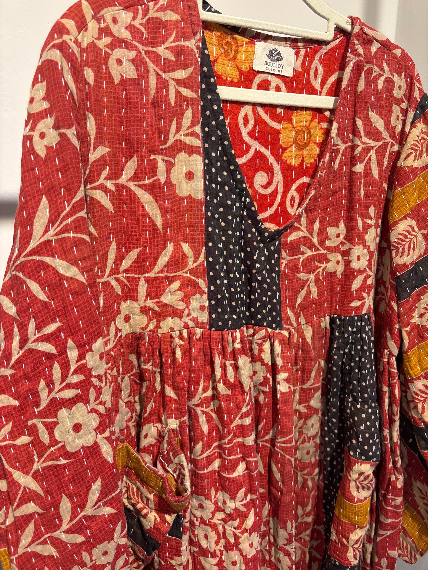 Kantha jurk