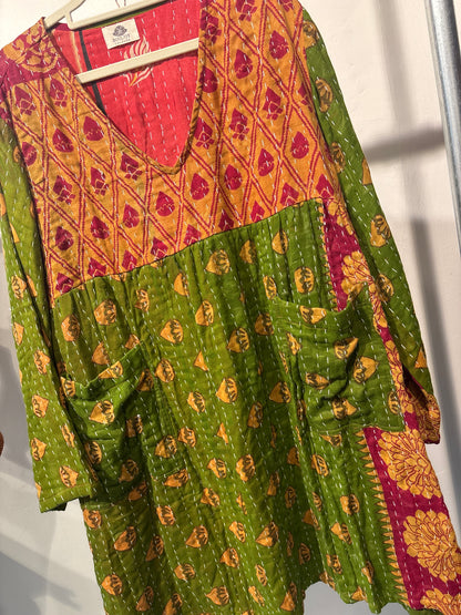 Kantha jurk
