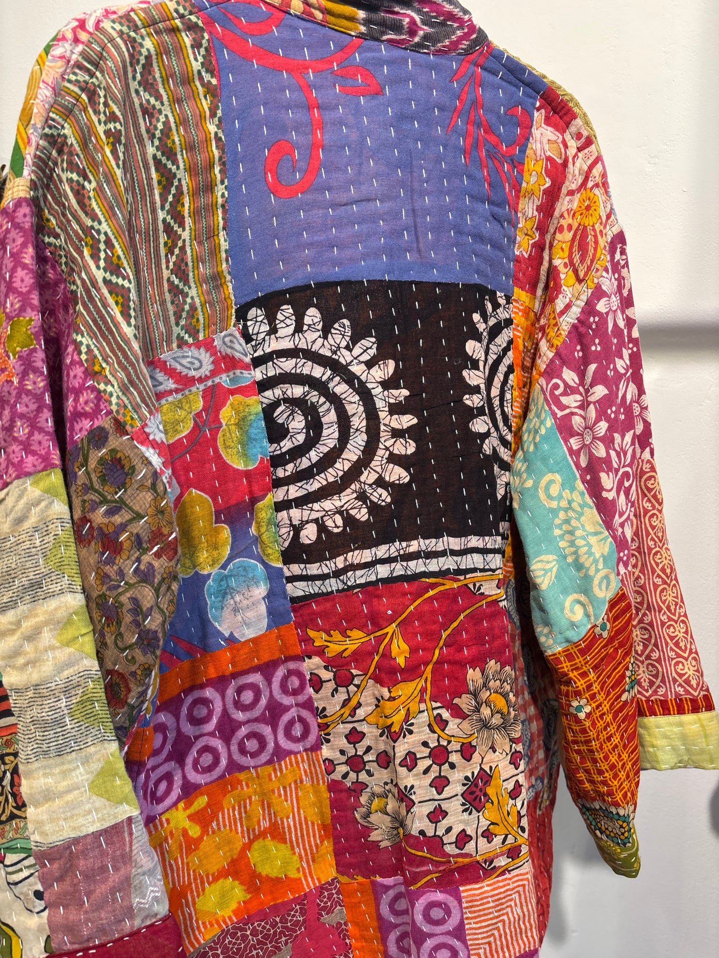 Kimono jasje Kantha quilt
