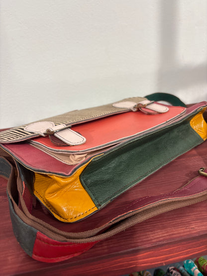 Tas van recycled leer
