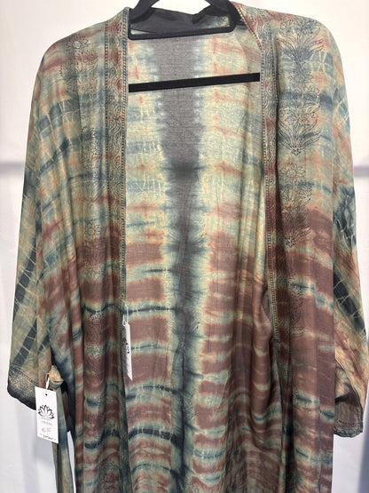 Kimono tie dye halflang