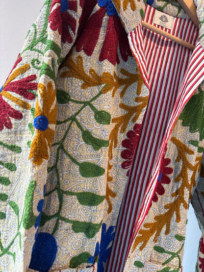 Lange katoenen Kantha