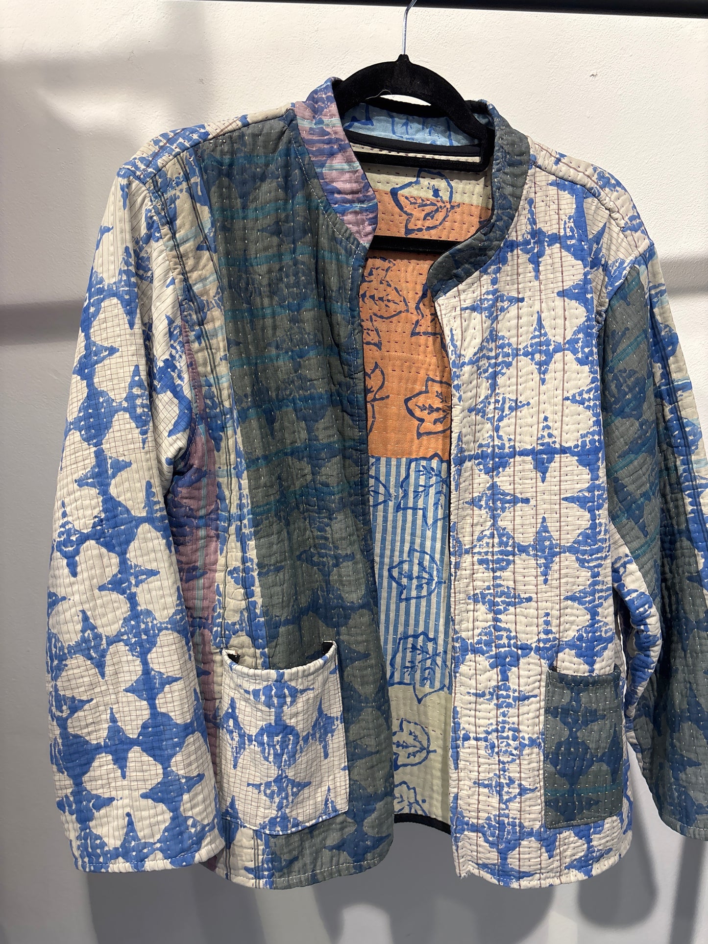 Kantha Blockprint jas