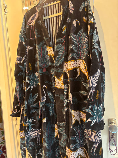 Fluwelen kimono- groot