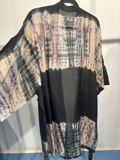 Kimono tie dye halflang