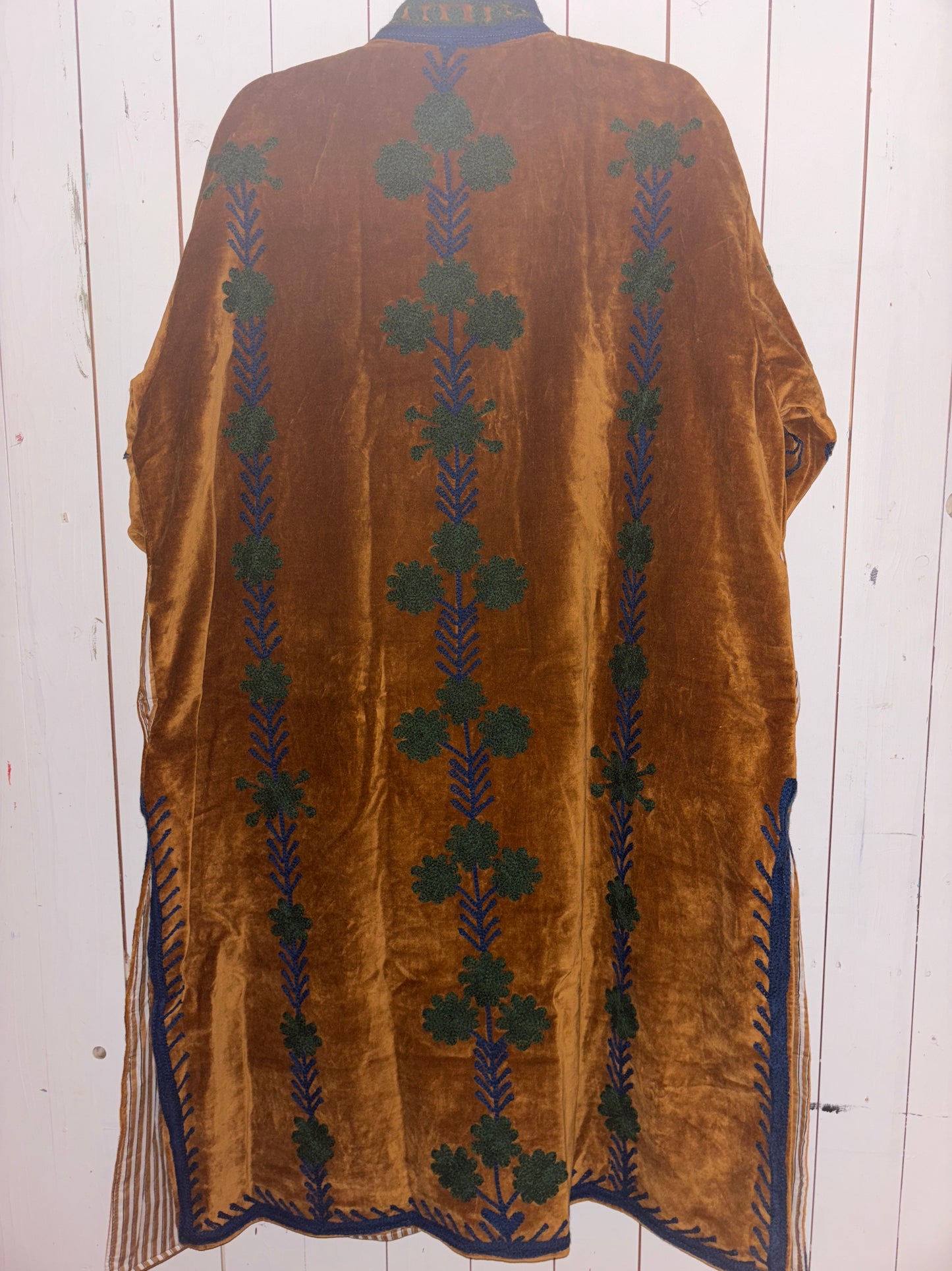 Lange suzani jas cognac3