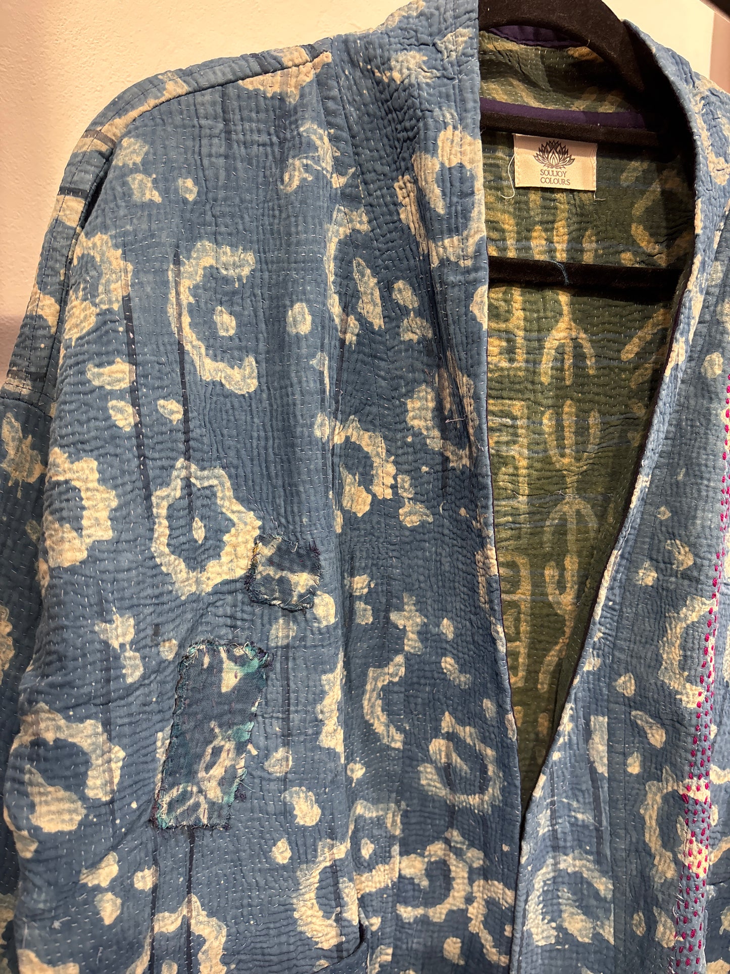 Kantha Blockprint jas