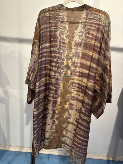 Kimono tie dye halflang