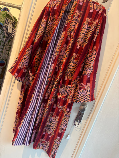 Fluwelen kimono- groot