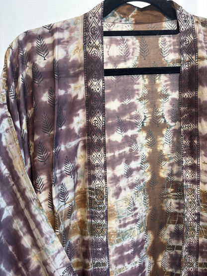 Kimono tie dye halflang