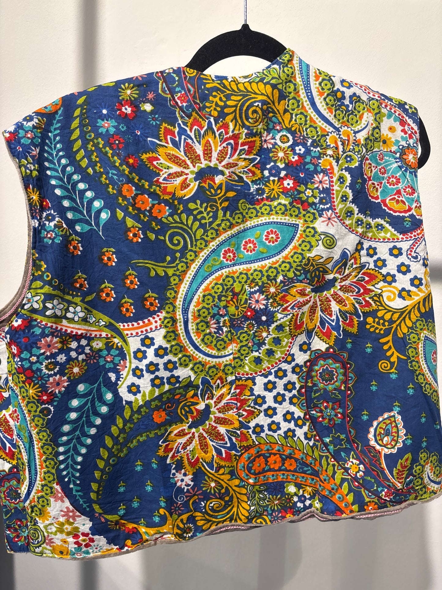 Gilet fluweel suzani-ruim