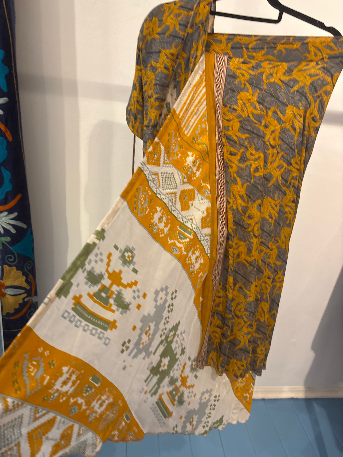 Rok wikkel recycled sari