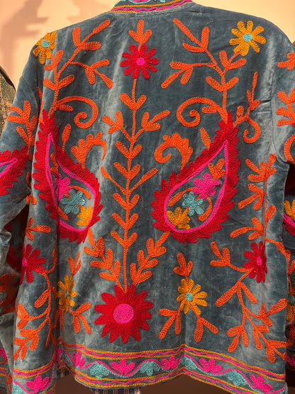 Fluwelen suzani-ruim